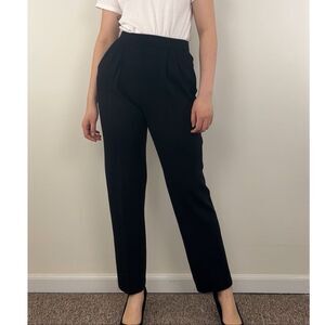 Vintage St John Tapered Cigarette Knit Pants Trousers